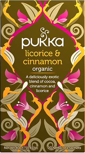 Pukka Licorice & cinnamon bio 20 sachets